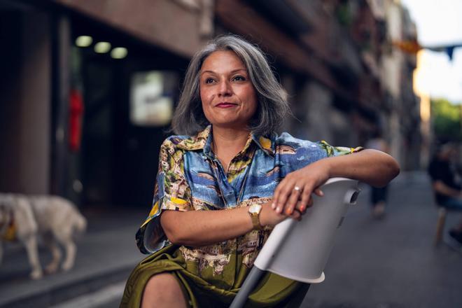 Lina López: La decoración de muchas calles de Gràcia ha sobrevivido gracias a gente que ha venido de otros países