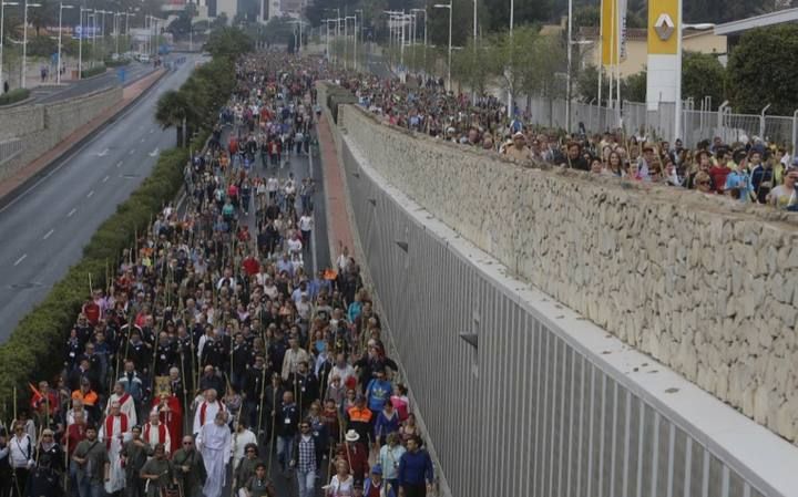 Más de 200.000 personas participan en la romería al Monasterio en el 526 anivesario del Milagro de la Lágrima