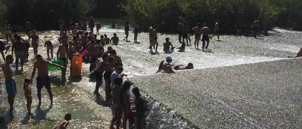 La CHJ no tomará medidas pese a los cuatro ahogados en siete años en Antella