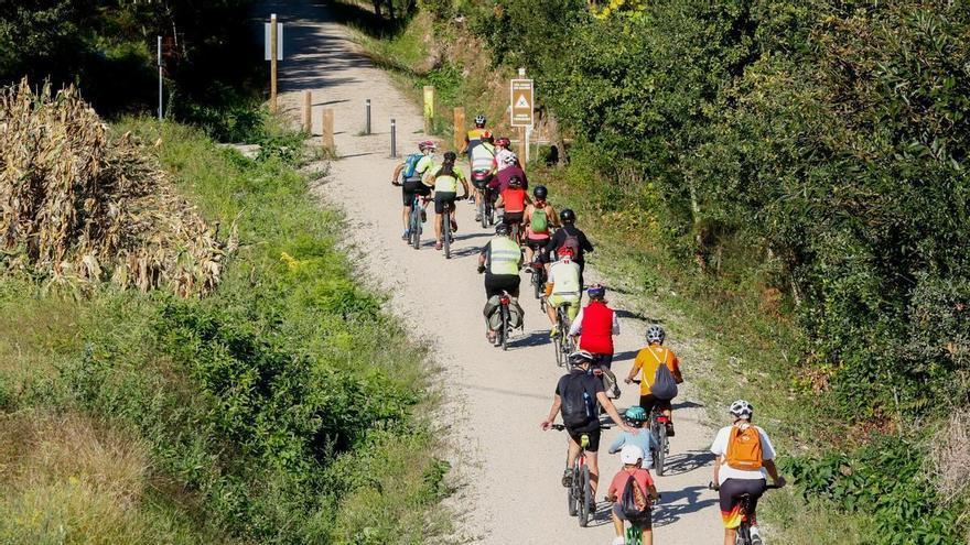 O Souto de Rubiáns organiza una ruta ciclista familiar este sábado en Vilagarcía