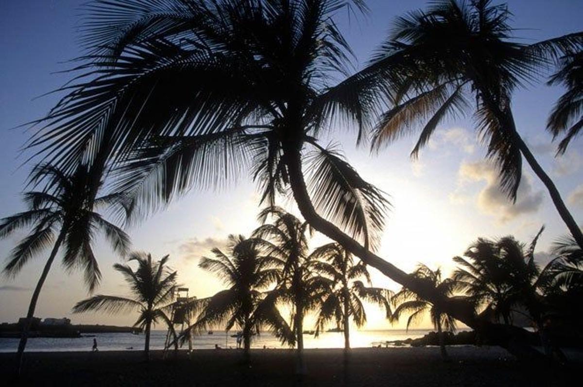 Playa de Tarrafal, en la isla de Santiago.