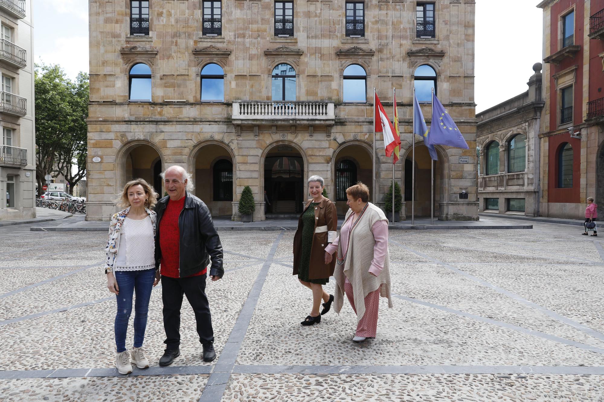 En imágenes: Pleno para la concesión de honores de Gijón