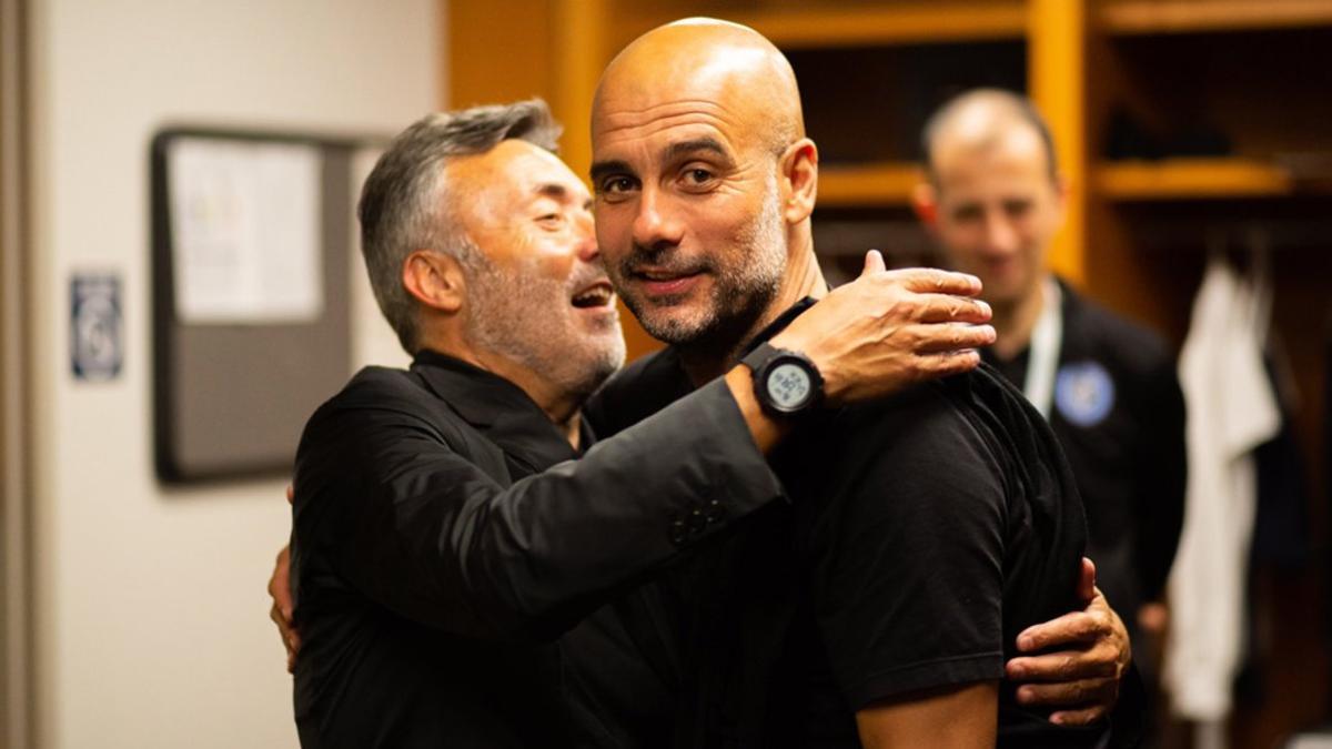 Guardiola saludó a Torrent