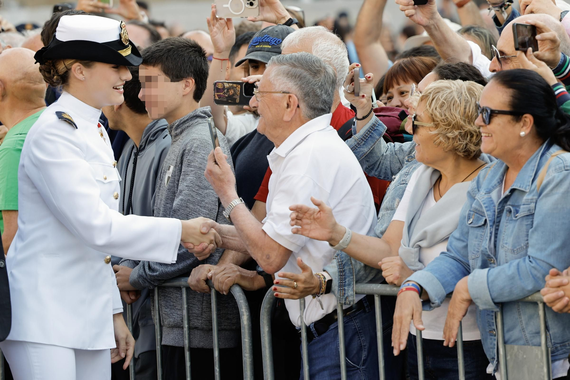 La princesa Leonor recibe la Medalla de Galicia