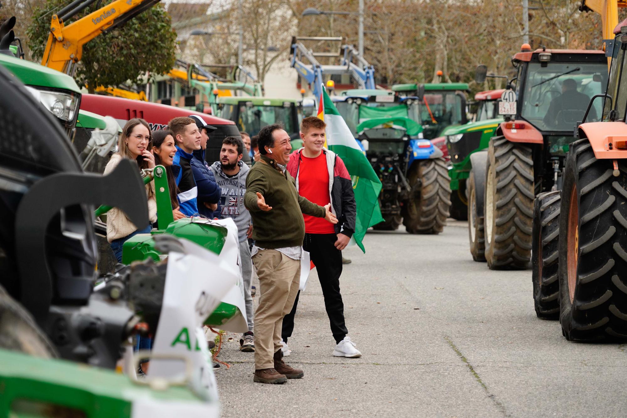 Tractorada en Los Pedroches por la crisis del campo