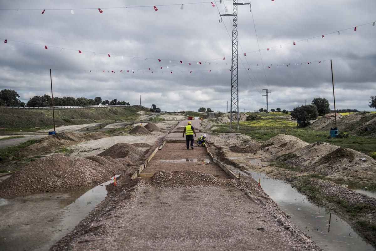 Fotogalería | Así van las obras de la variante de Malpartida de Cáceres (N-521)
