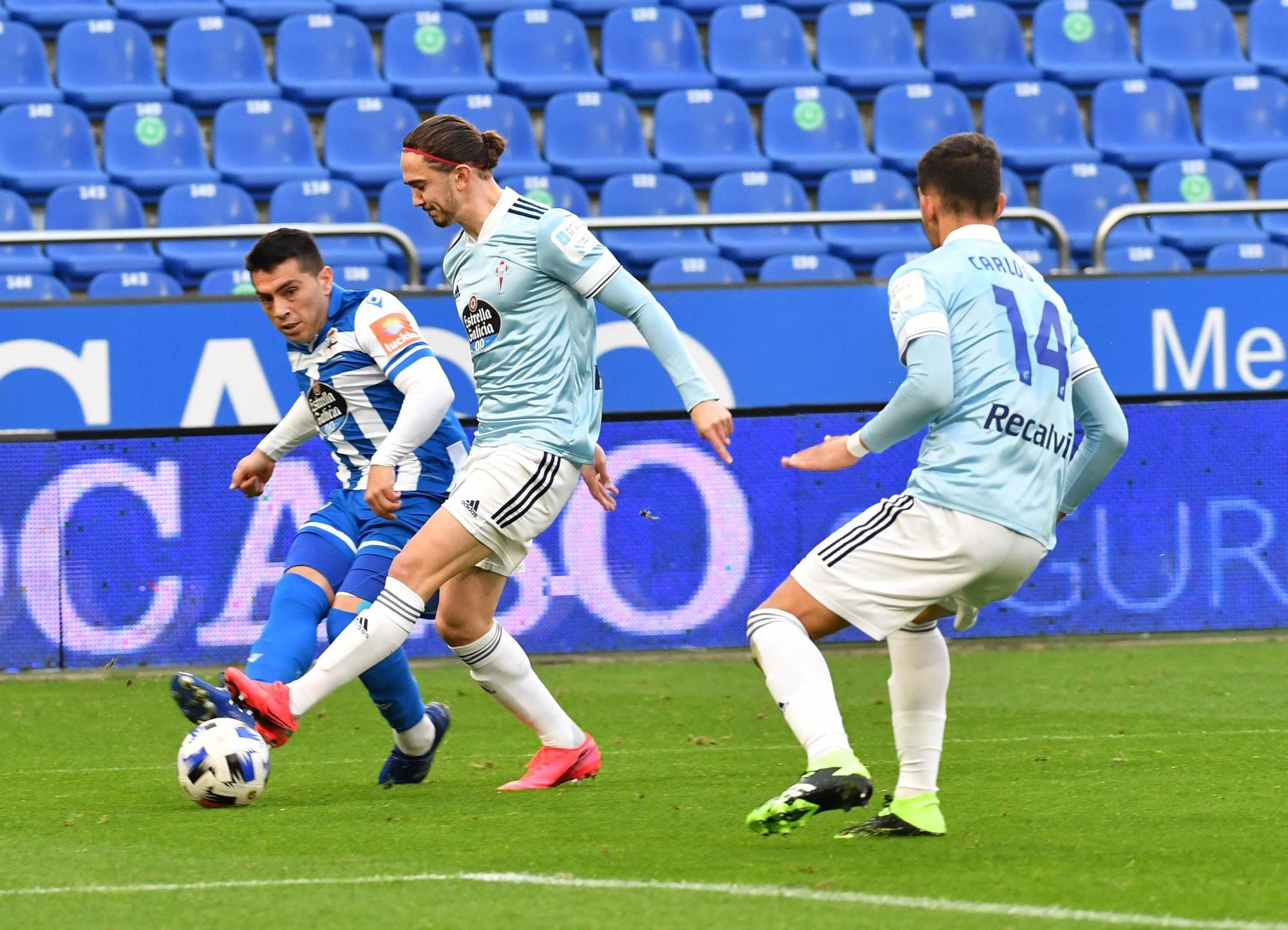 El Dépor cae en Riazor ante el Celta B