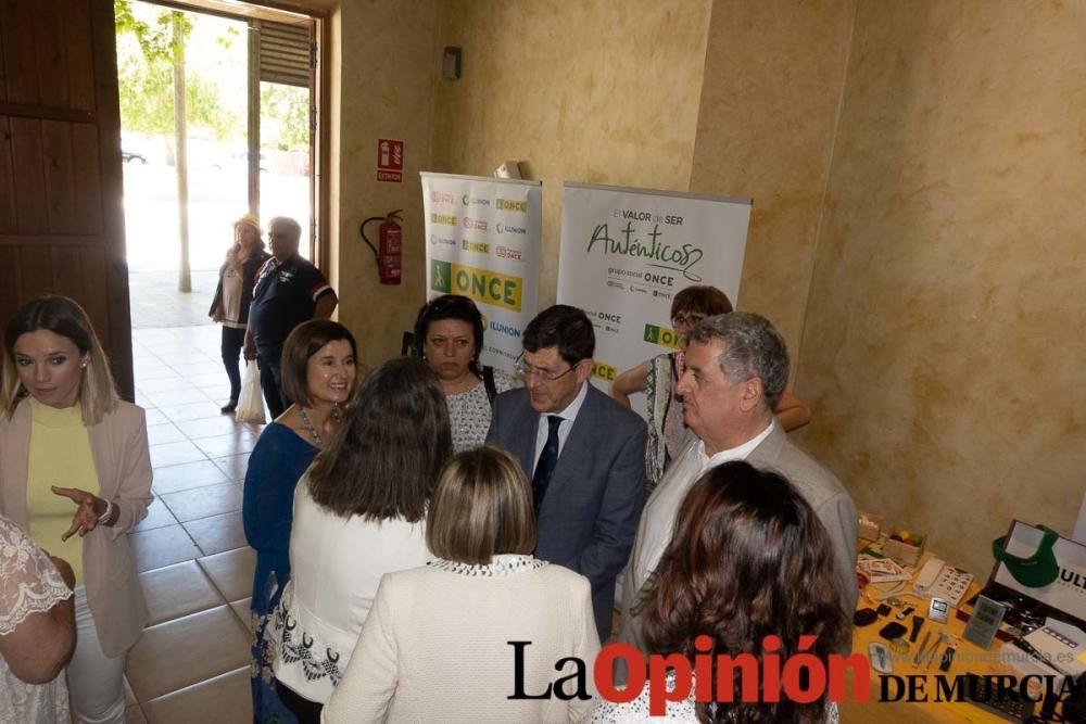 Celebración del Día de la ONCE en Caravaca