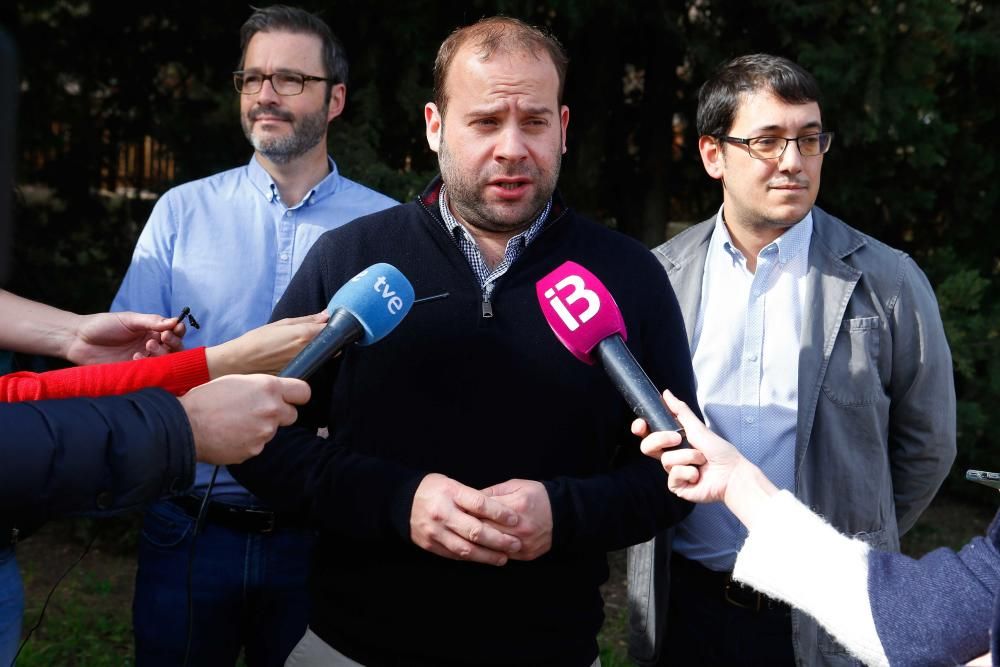 Los palmesanos siembran 300 árboles y plantas arbustivas en el parque de Sa Riera