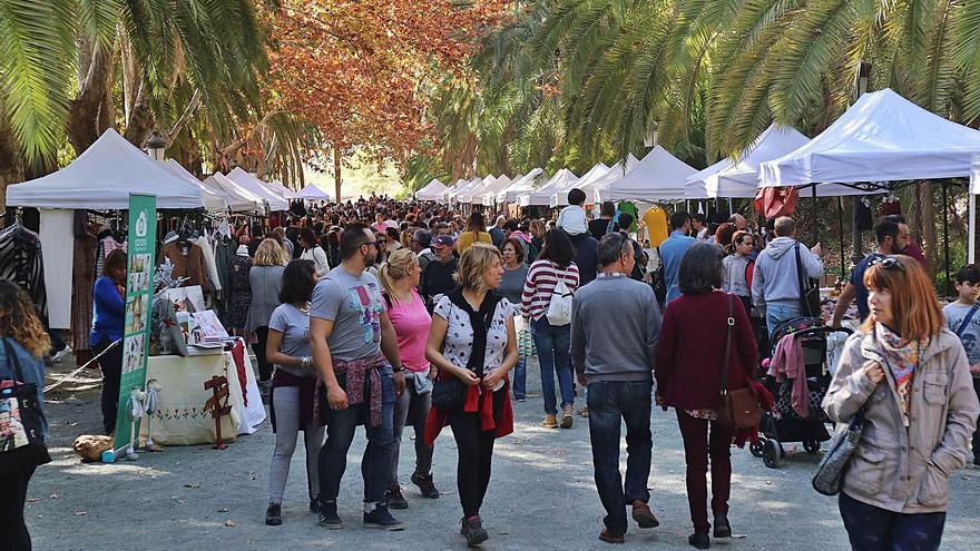 Mercadillo de Navidad, en 2017.