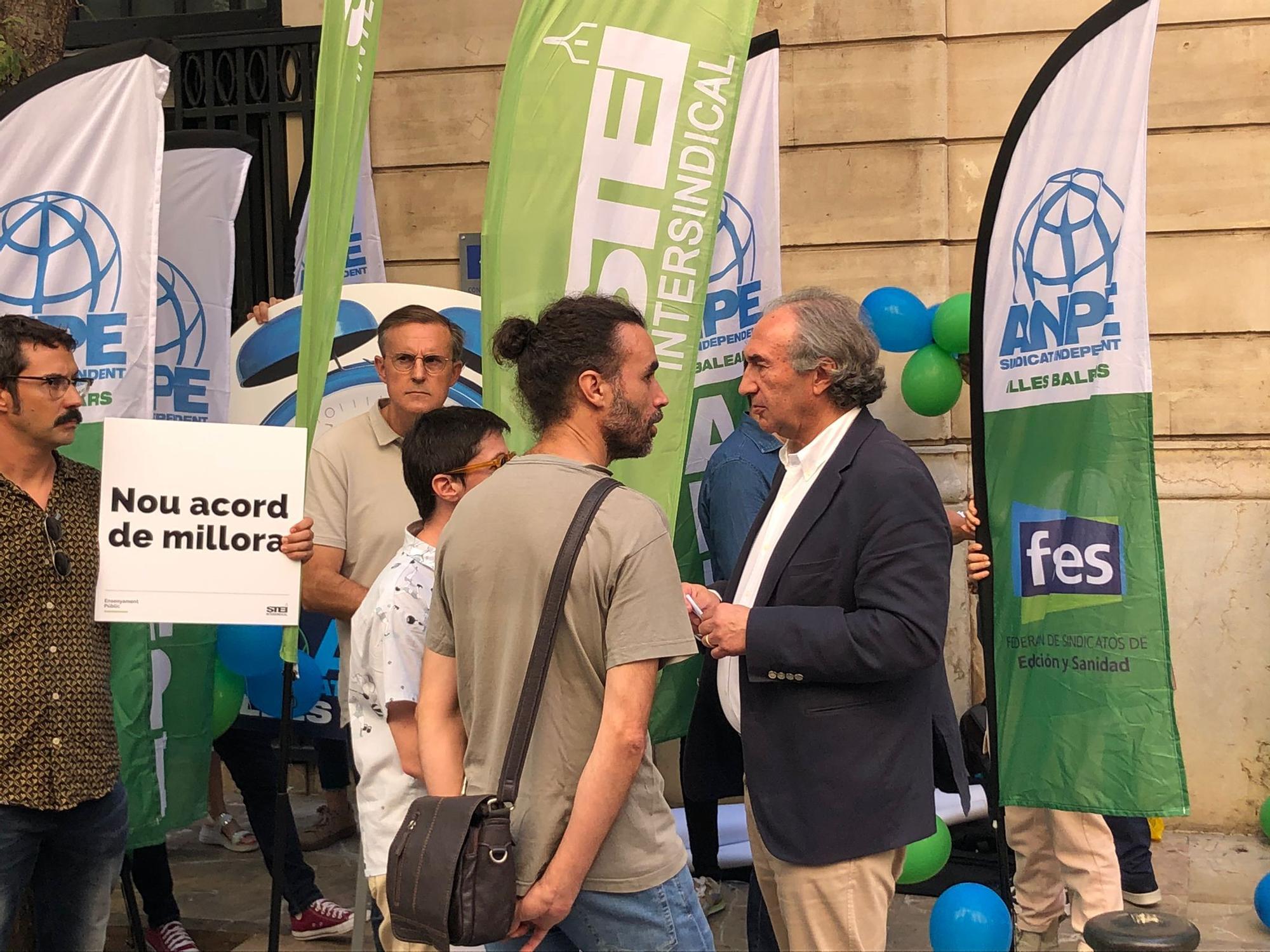 Arrancan las protestas en los institutos contra la LOMLOE