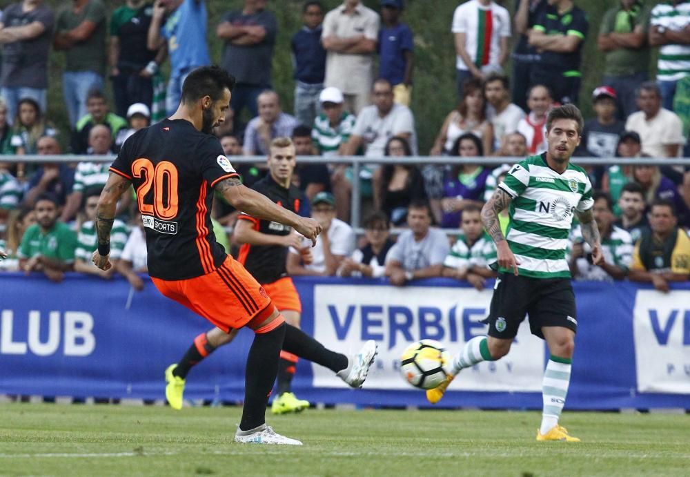 Las mejores imágenes del Sporting de Portugal - Valencia CF