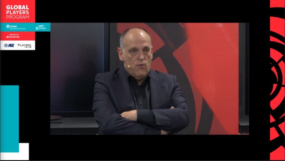 Tebas, durante el Global Players Program