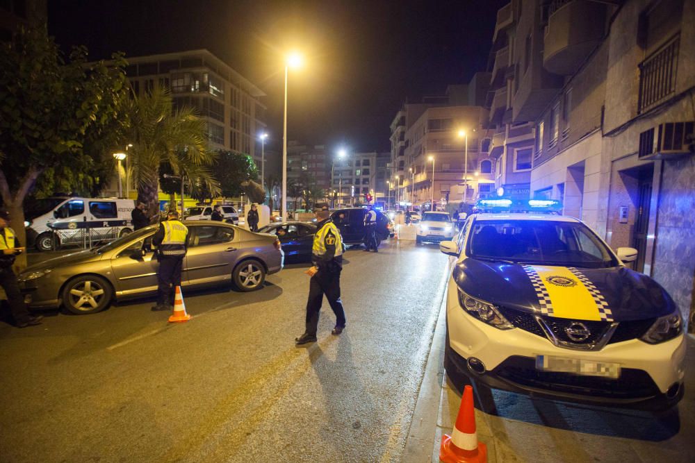 Controles de drogas en Elche