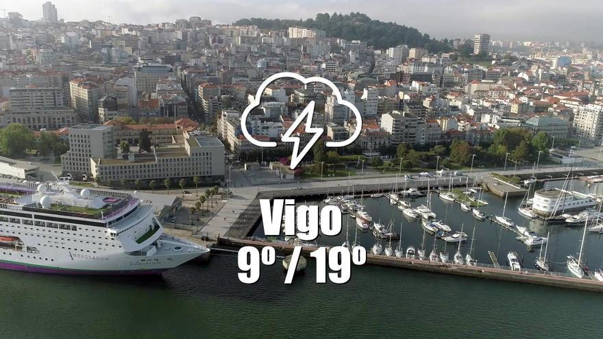 El tiempo en Vigo: previsión meteorológica para hoy, lunes 3 de noviembre
