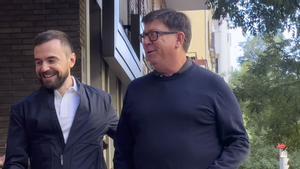 Francisco Salazar, a la derecha de la imagen, en una foto de archivo.