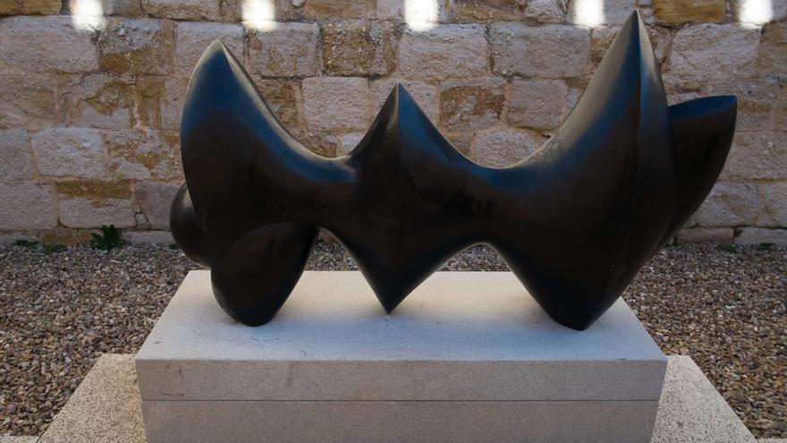 Una de las esculturas de Baltasar Lobo en la ciudad de Zamora