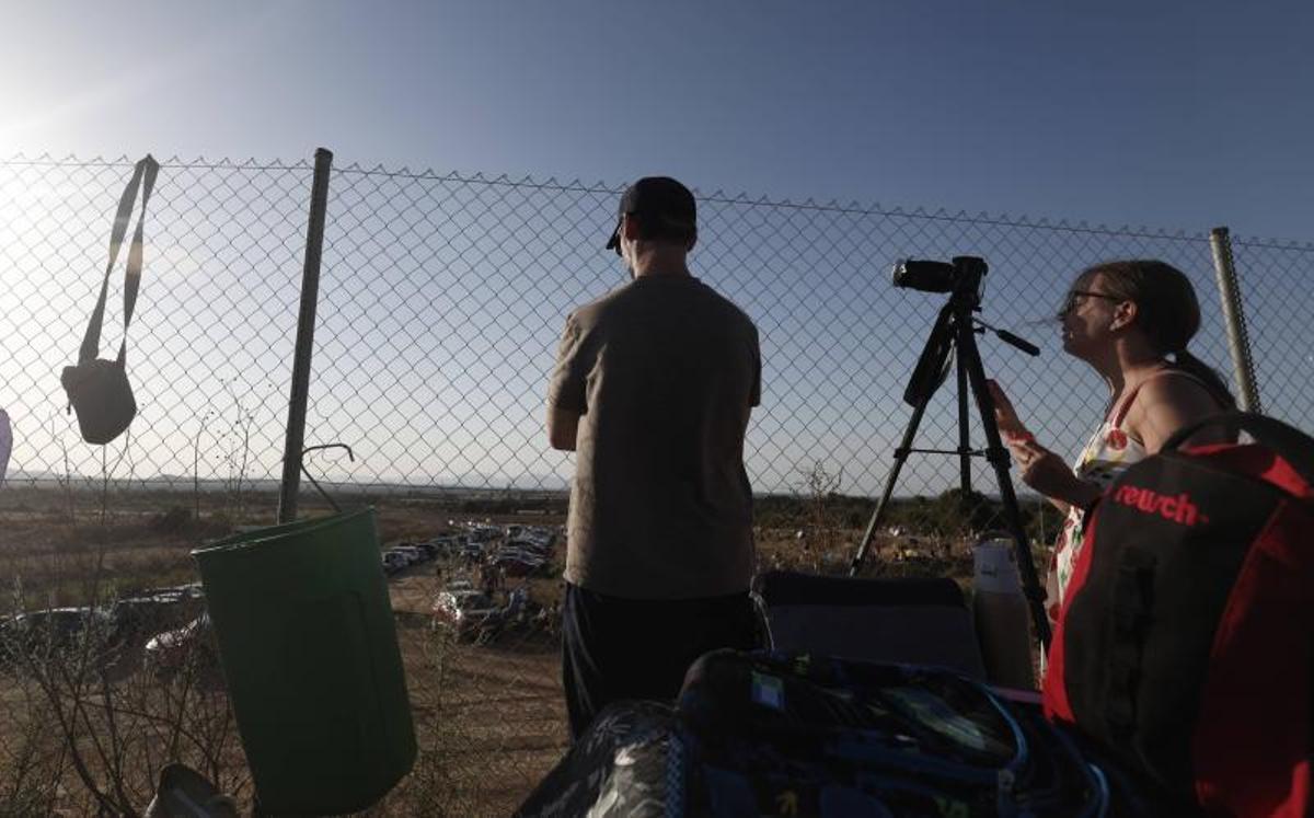 FOTOS | La expectación del eclipse desde Felanitx, en imágenes