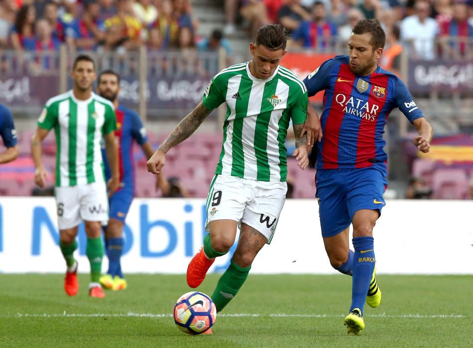 Las mejores imágenes del partido entre el Barcelona y el Betis.