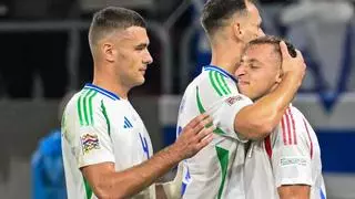 Italia continúa con su mejora ante Israel