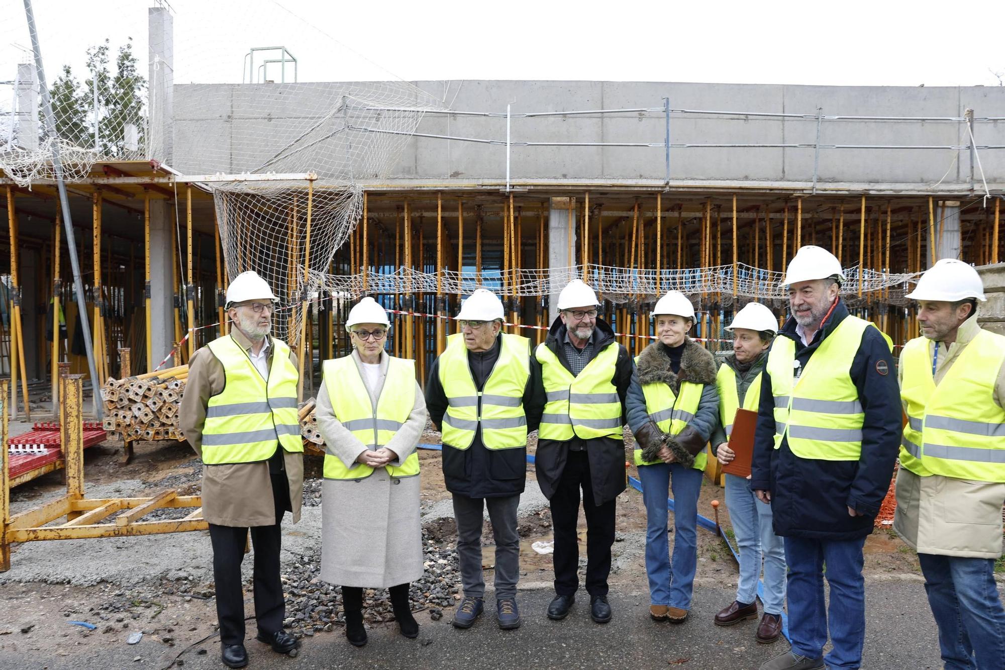 Así avanzan las obras del consultorio de Vega-La Camocha, en imágenes