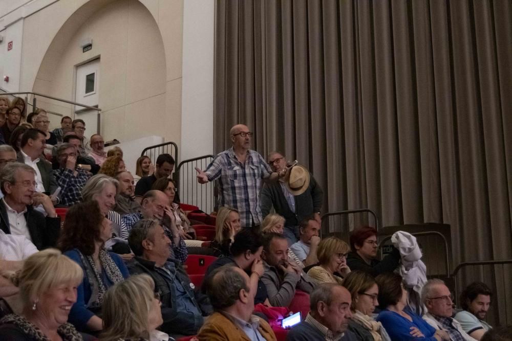 El debat electoral de Figueres en imatges