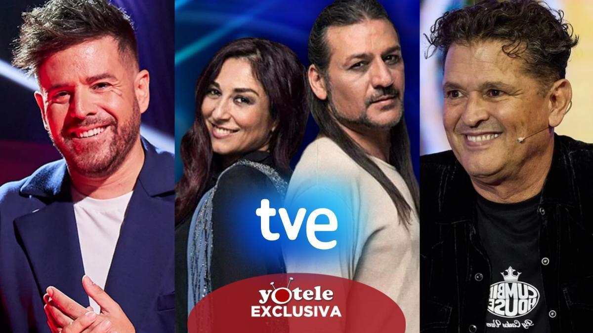 Pablo López, Camela y Carlos Vives, protagonistas de los especiales musicales de Navidad de TVE