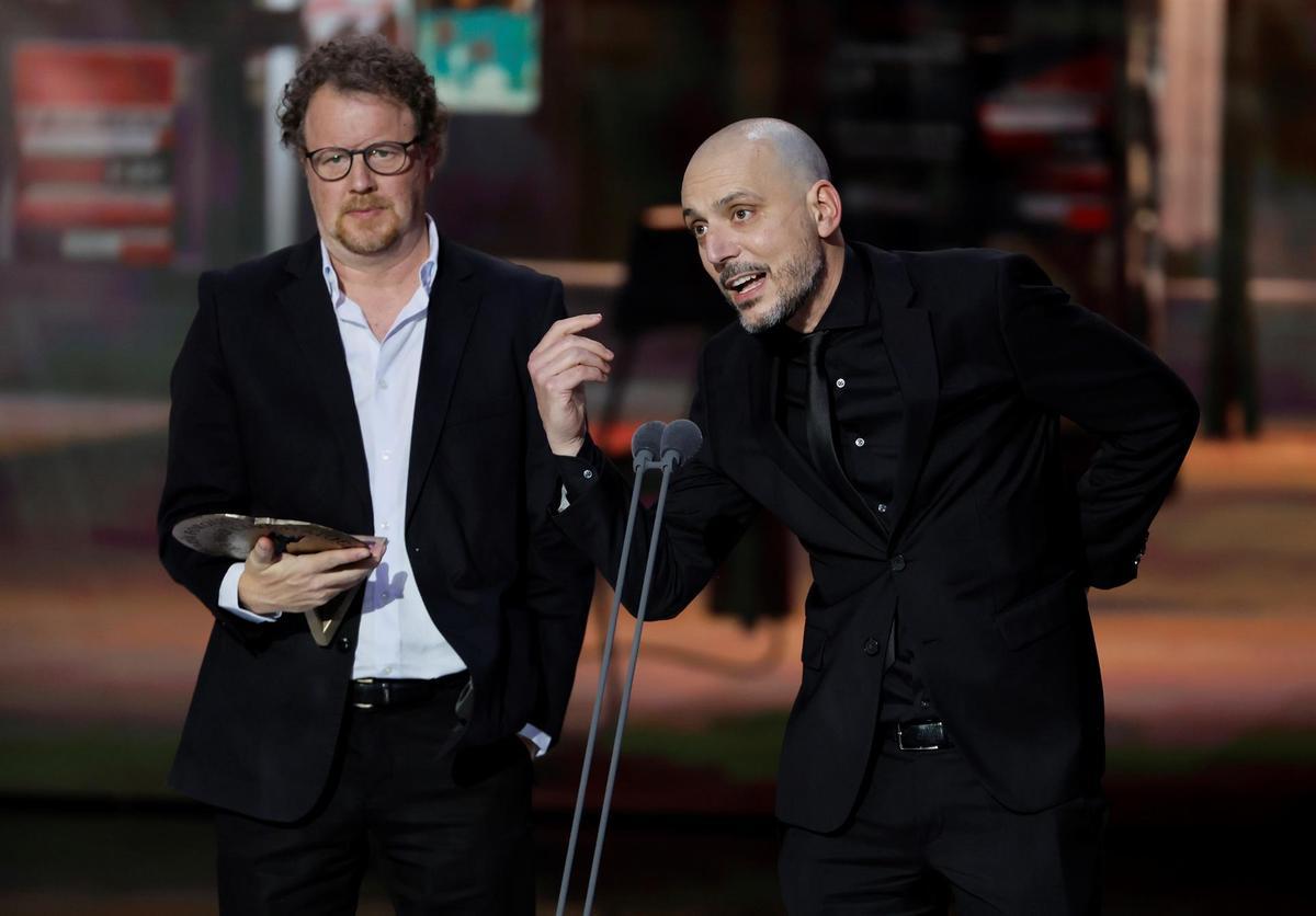 Los productores Guillermo Sampere y Juan Moreno.