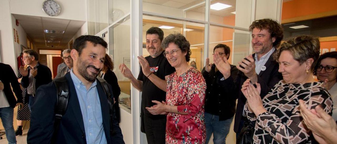 Marzà abandona la sede de Compromís y mira a su sucesora, Tamarit.