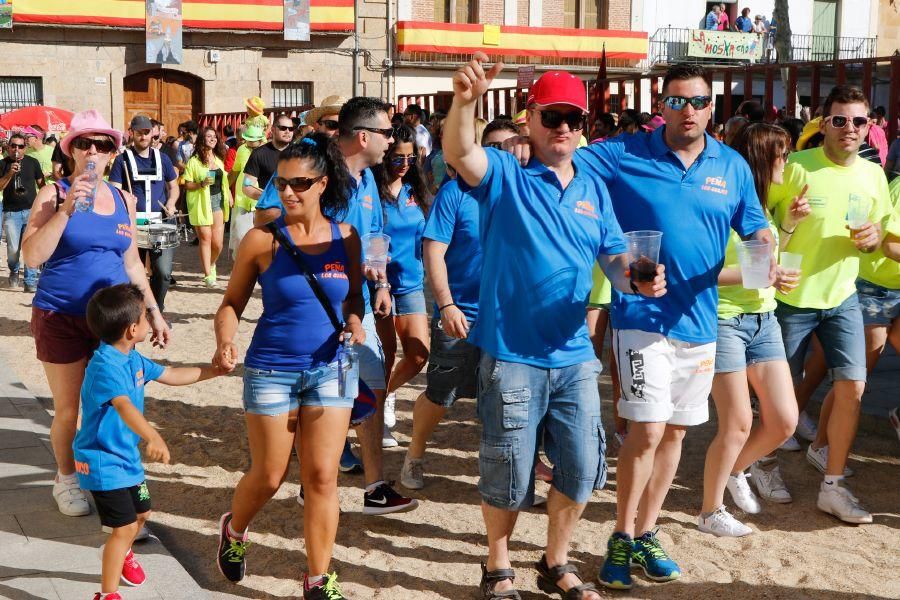 Las peñas inician las fiestas en Fuentesaúco