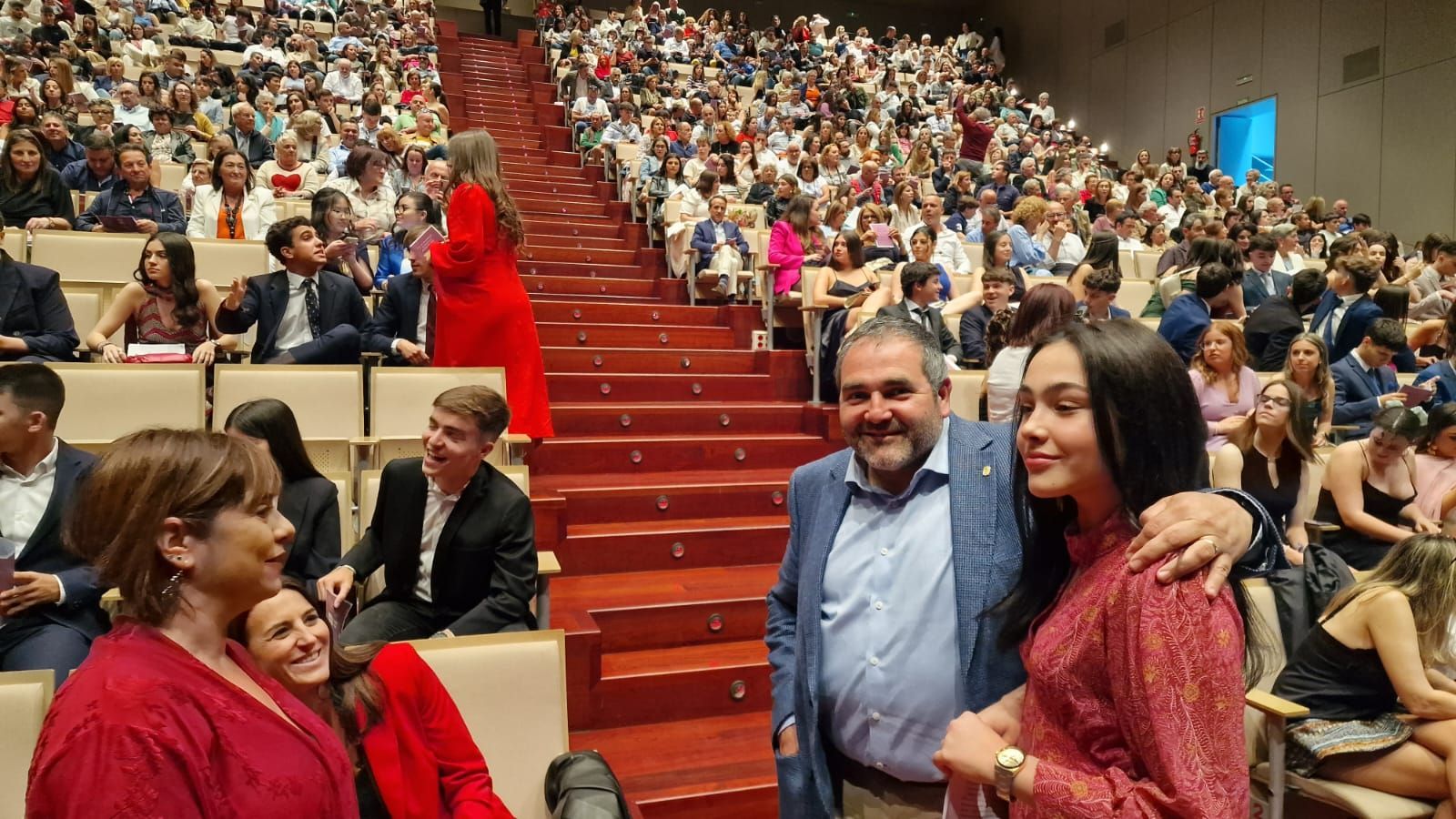 Así fue el acto de graduación de 2º de Bachillerato del IES Castro Alobre (Vilagarcía).