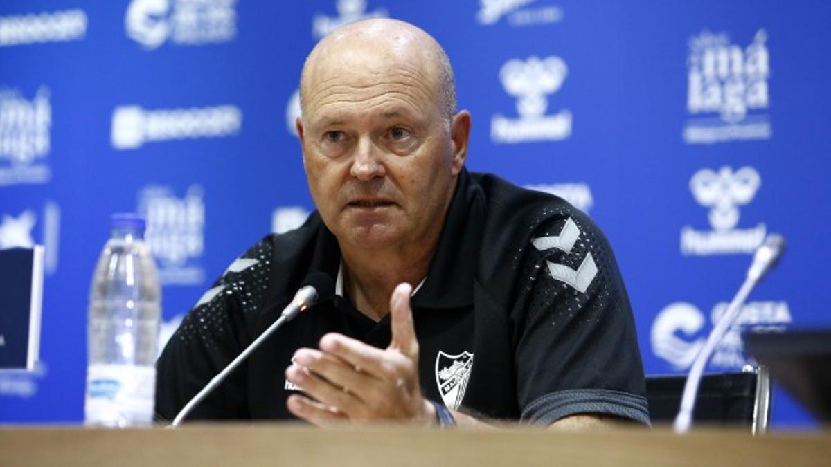 Pepe Mel, en rueda de prensa.