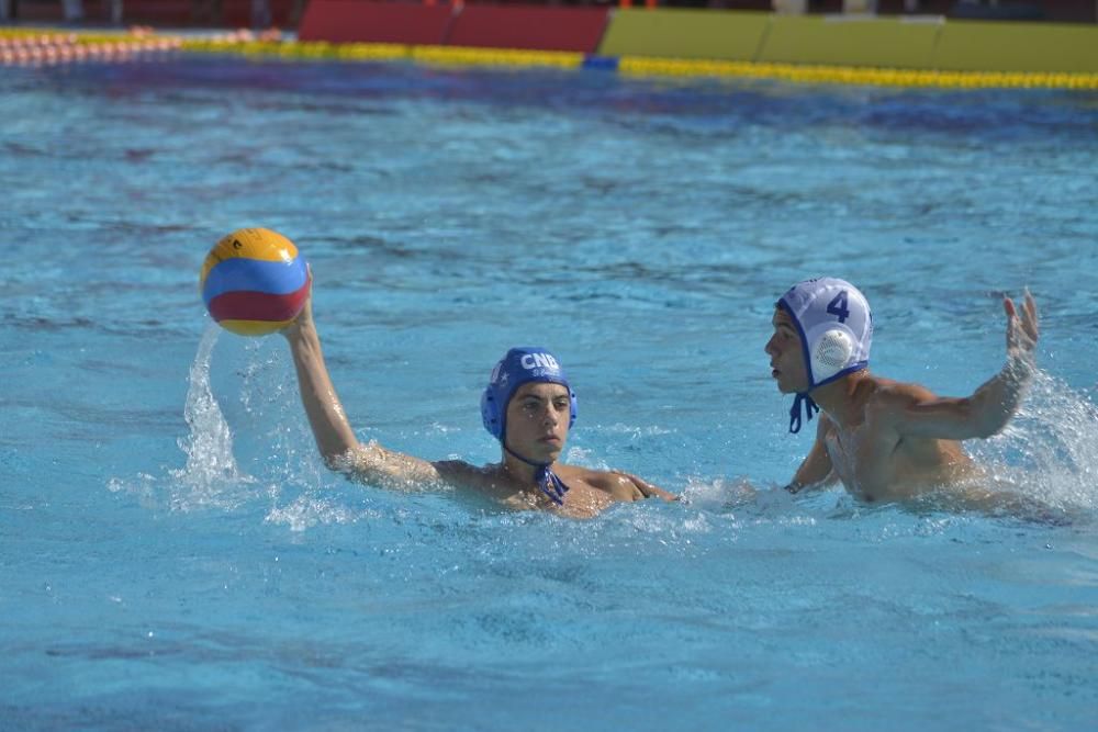 Campeonato de España Cadete de waterpolo en Murcia Parque: Barcelona-Barceloneta