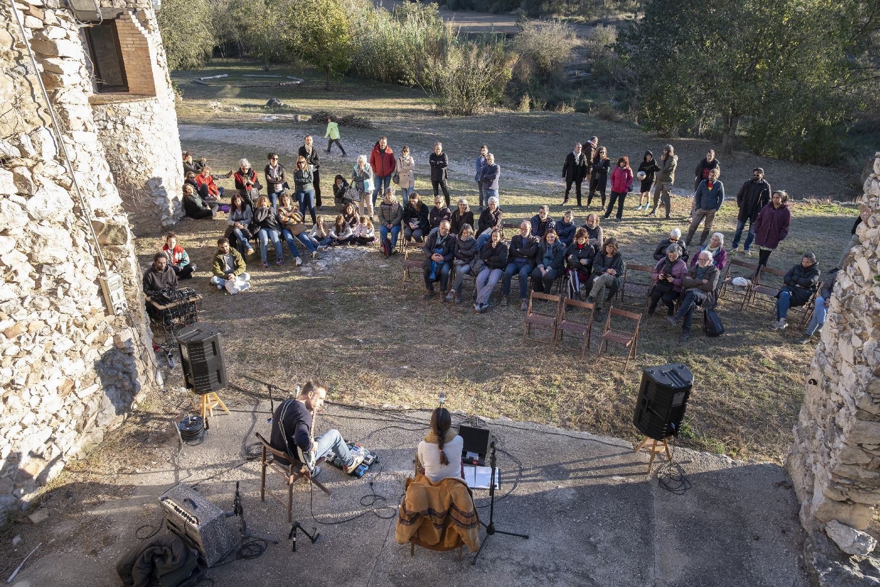 El concert del Forn de la Calç, en imatges