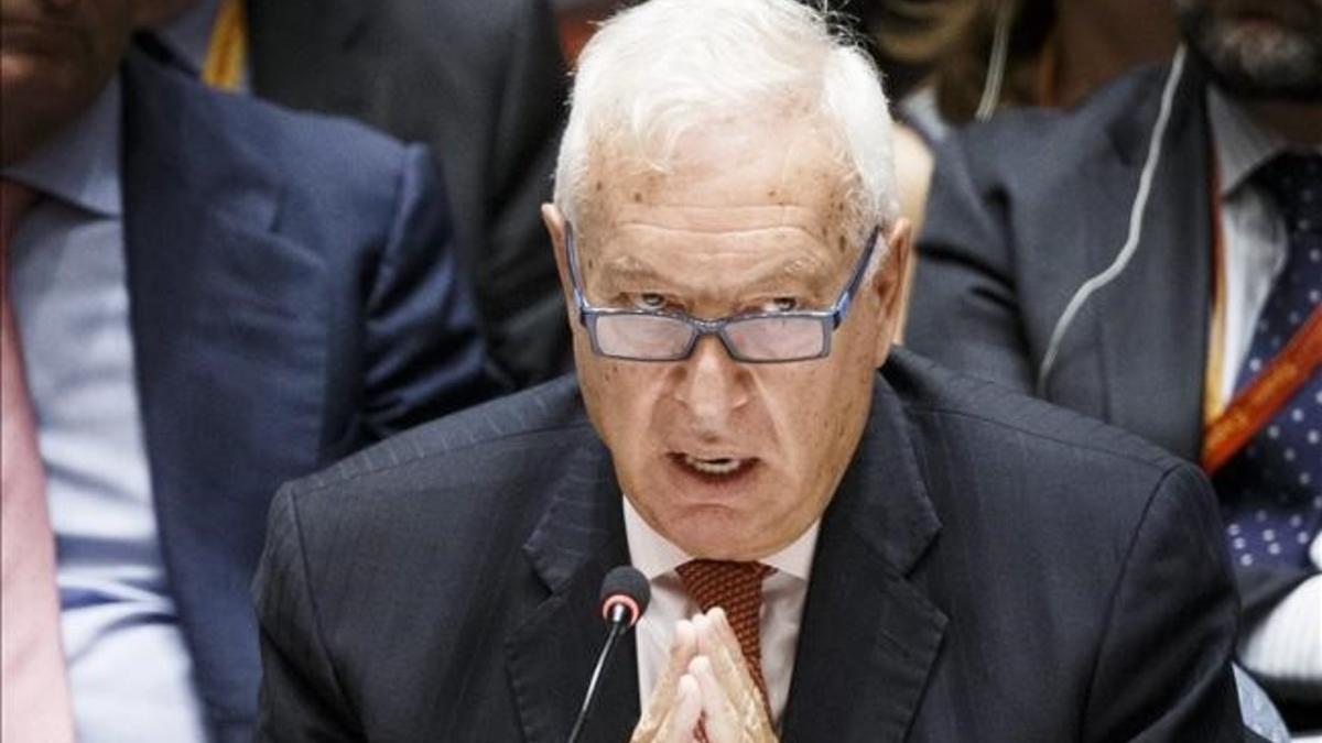 José Manuel García-Margallo, en la asamblea general de la ONU.