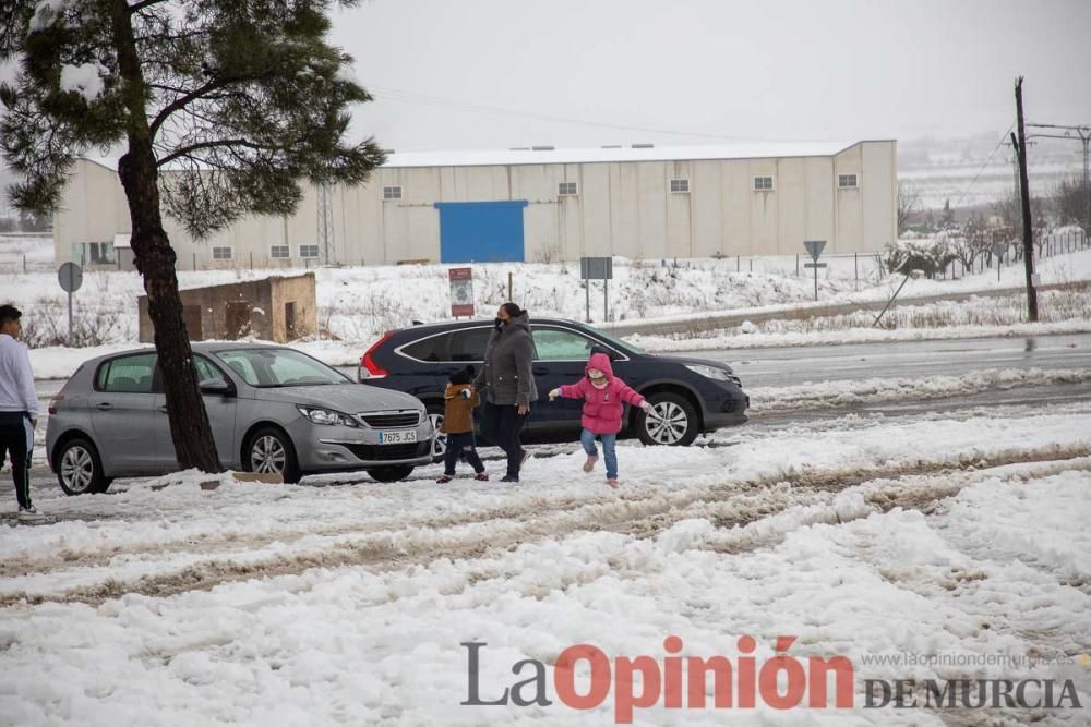 El temporal da una tregua en Caravaca