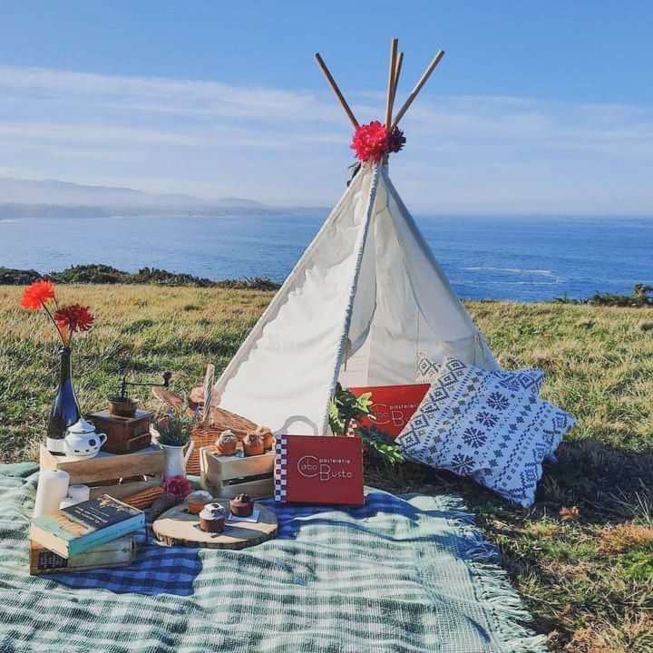 Otro formato de picnic personalizado por Mirian Rodríguez al frente de Enclave Cotagge.