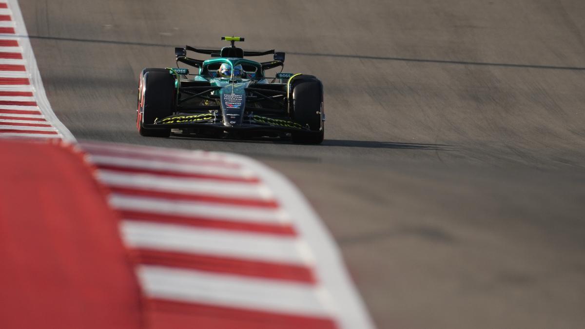 Alonso, en la clasificación sprint de Austin