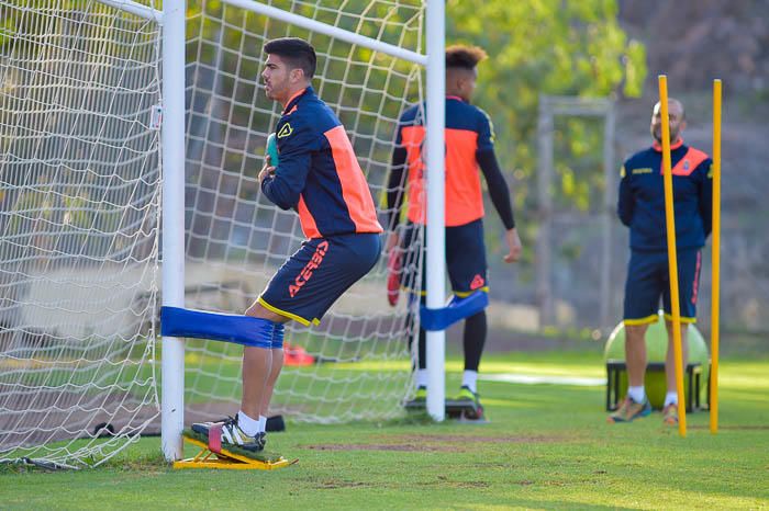 Entrenamiento de la UDLP en Las Burras