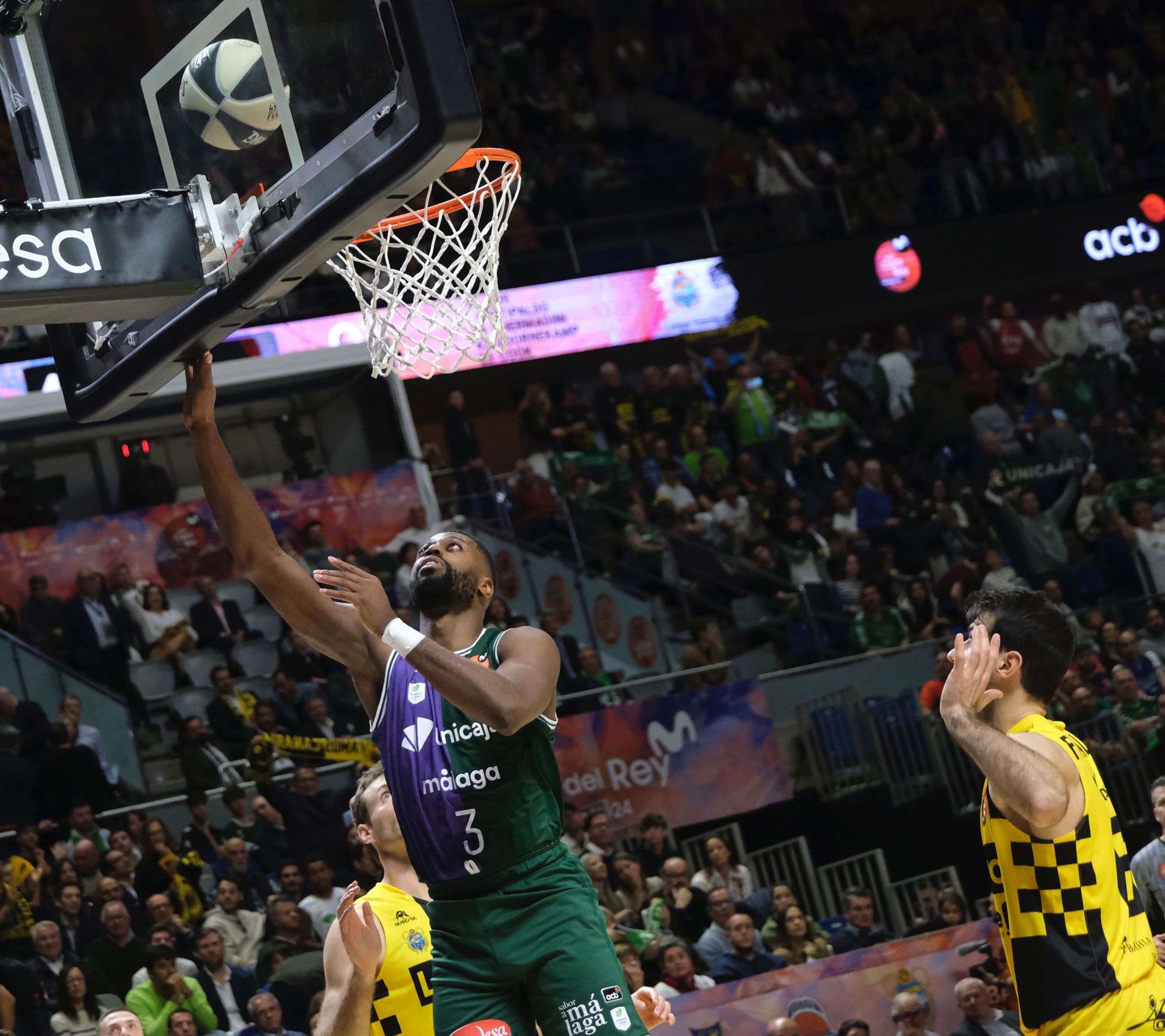 Unicaja - Lenovo Tenerife, cuartos de final de la Copa del Rey 2024.