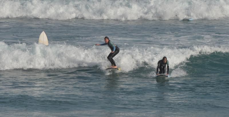 Surf en la zona de La Cícer