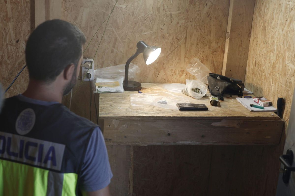 Gran operación antidroga en Son Banya