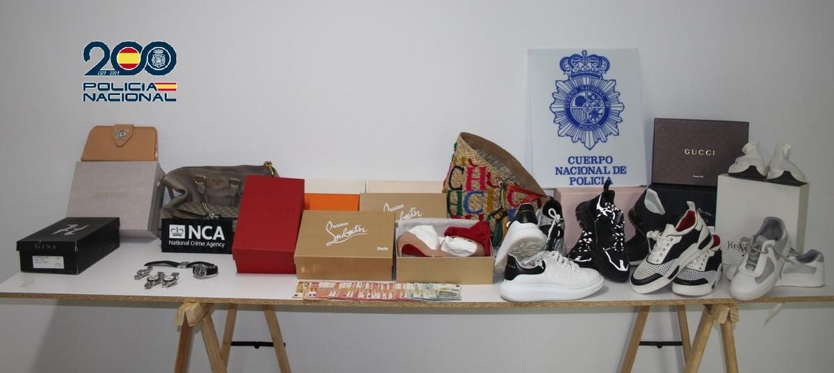 Objetos retenidos por la Policia valorados en más de 115.000 euros