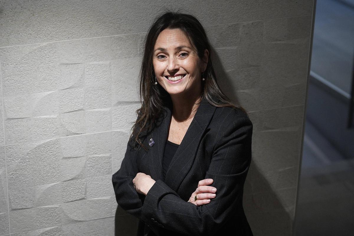 La presidenta de la seu de Girona del Col·legi d’Economistes de Catalunya, Rosaura Jiménez.