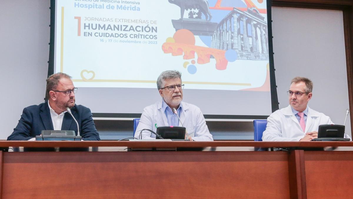 Un momento de la presentación de las jornadas, este pasado miércoles, en Mérida.