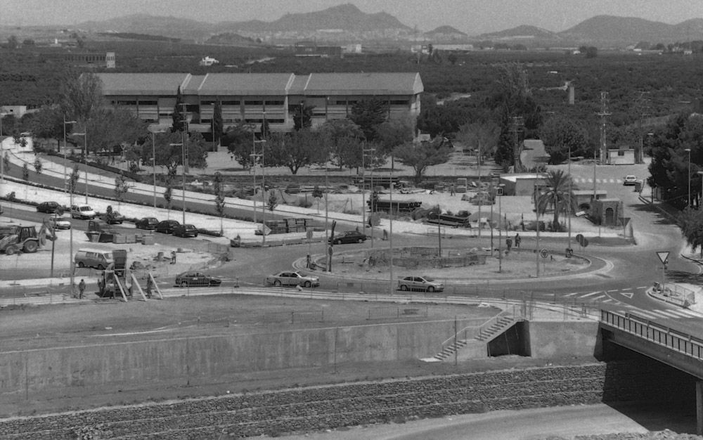 Hace 20 años en Sagunt, la ciudad crecía al otro lado del rio, con la urbanización Norte Palancia.