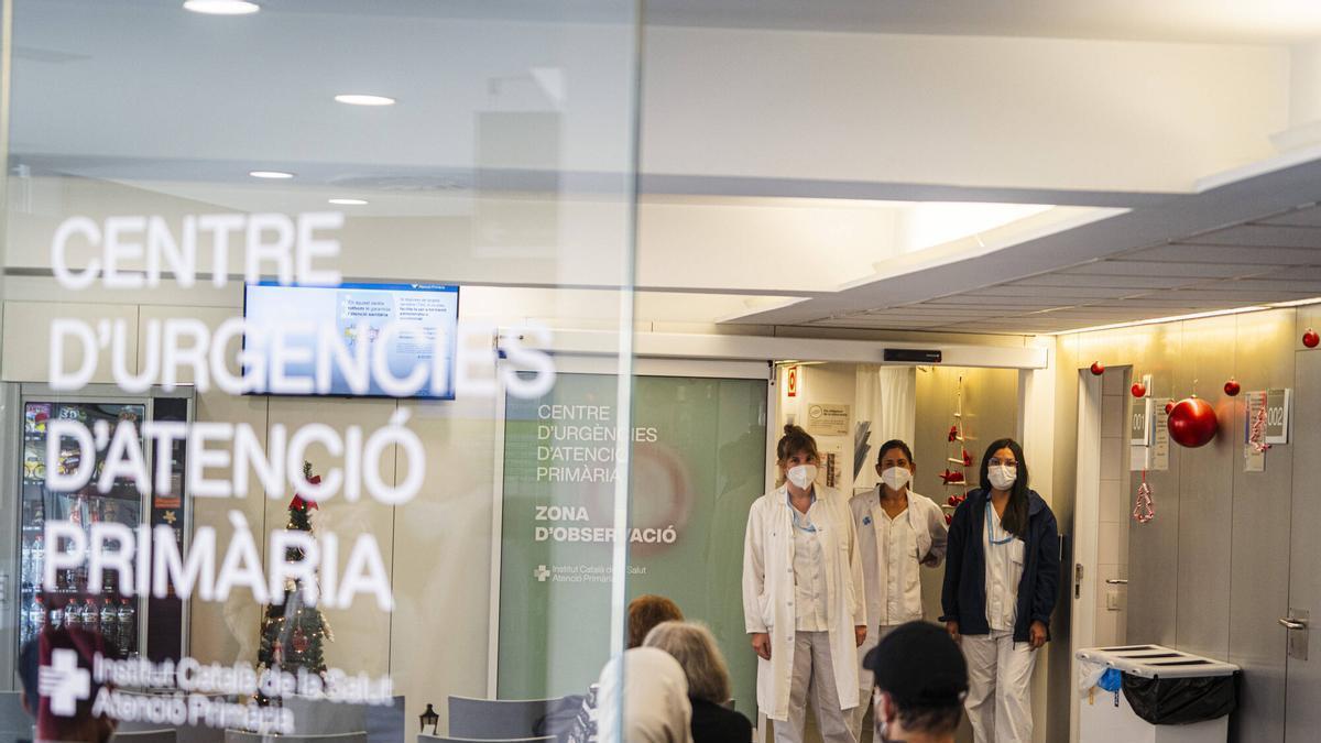 Un Centre d'Urgències d'Atenció Primària en una imagen de archivo