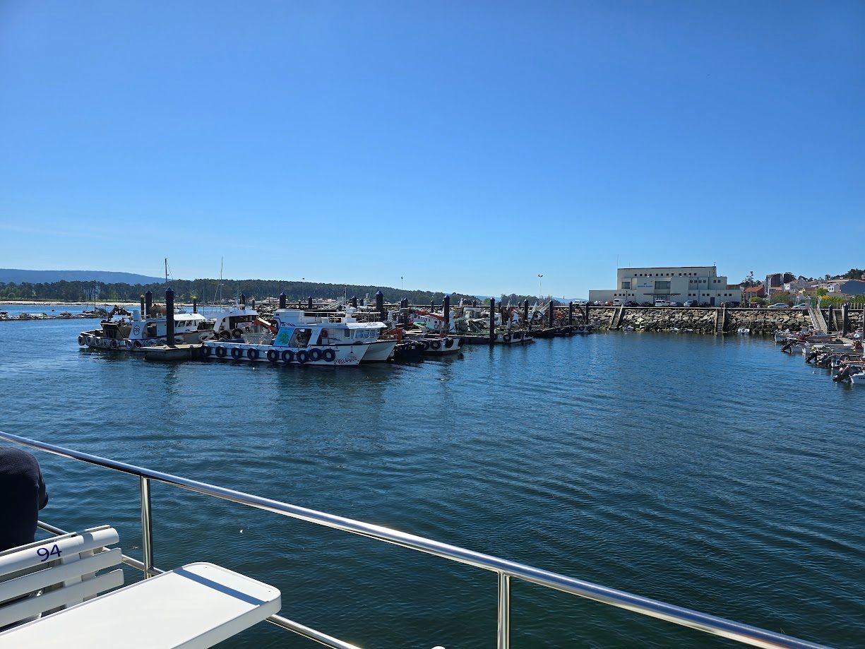 El puerto grovense de O Corgo, pendiente de un proceso de reordenación.