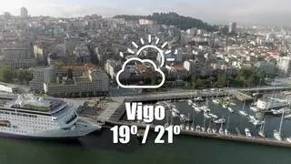 El tiempo en Vigo: previsión meteorológica para hoy, lunes 13 de julio