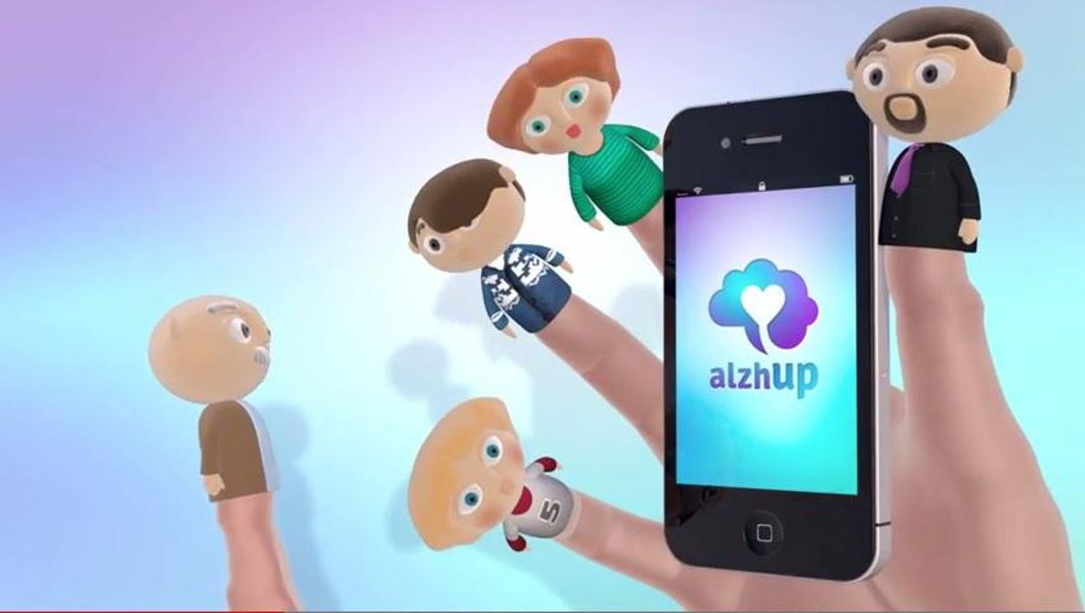 ’AlzhUp’, l’’app’ per combatre l’Alzheimer.